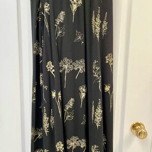 Poison Pear 90s Maxi Skirt “poison garden” size M